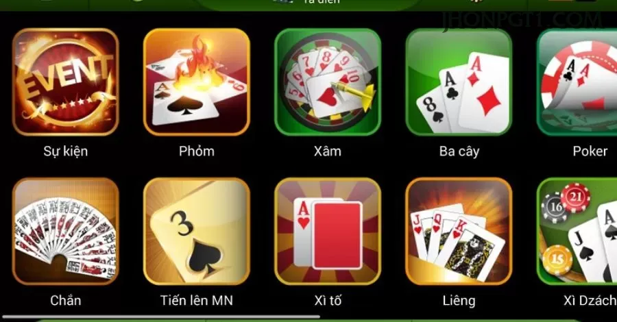 Aplicativo móvel jhonpg para iOS e Android